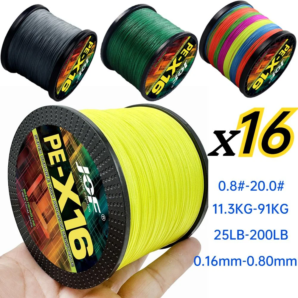 JOF Sedal multifilamento trenzado 1000m – Resistencia 25-200LB - imagen 2