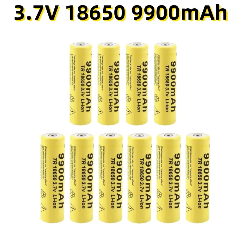 Batería 18650 koonenda amarilla de 3,7 V