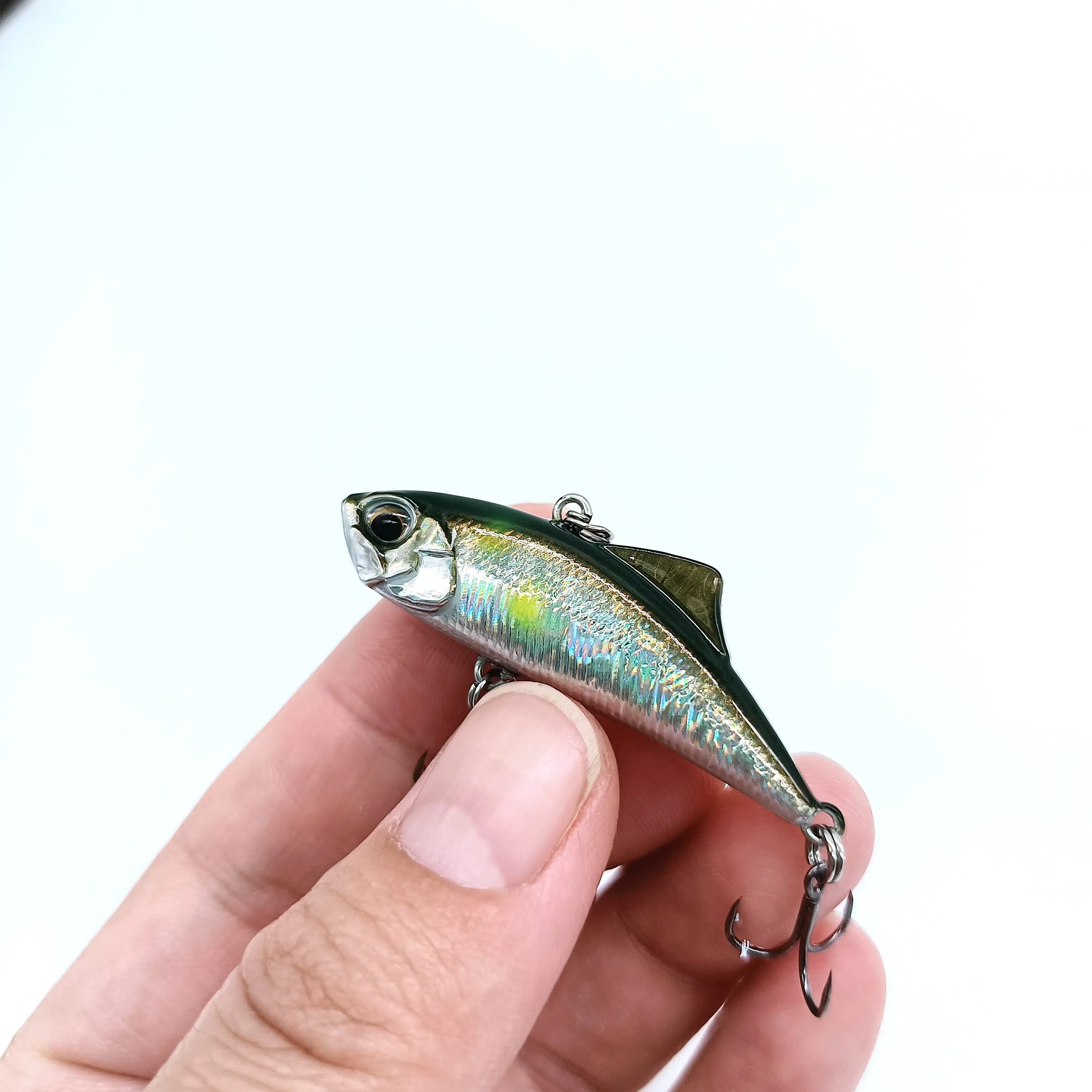 Detalle del lip y cuerpo del crankbait mini
