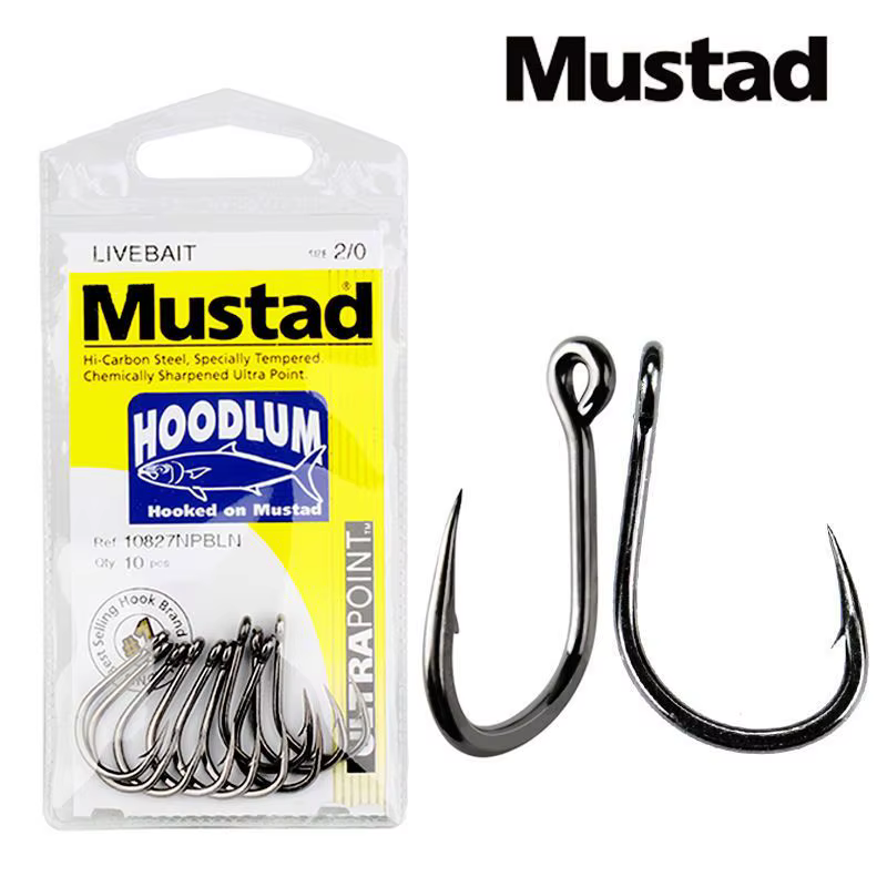 Mustad Anzuelos Jigbait 4X – Acero al carbono para pesca marina - imagen 2