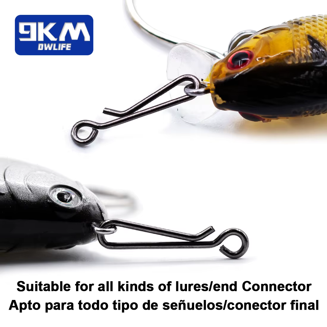 Clips para Crankbait Acero Inoxidable – Pesca agua salada - imagen 3