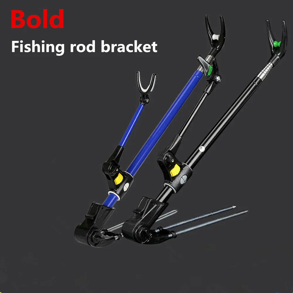 Pie de caña extensible de acero inoxidable para pesca - imagen 2