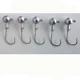 Anzuelos jig head plomados de cabeza redonda para vinilo lubina - imagen 4