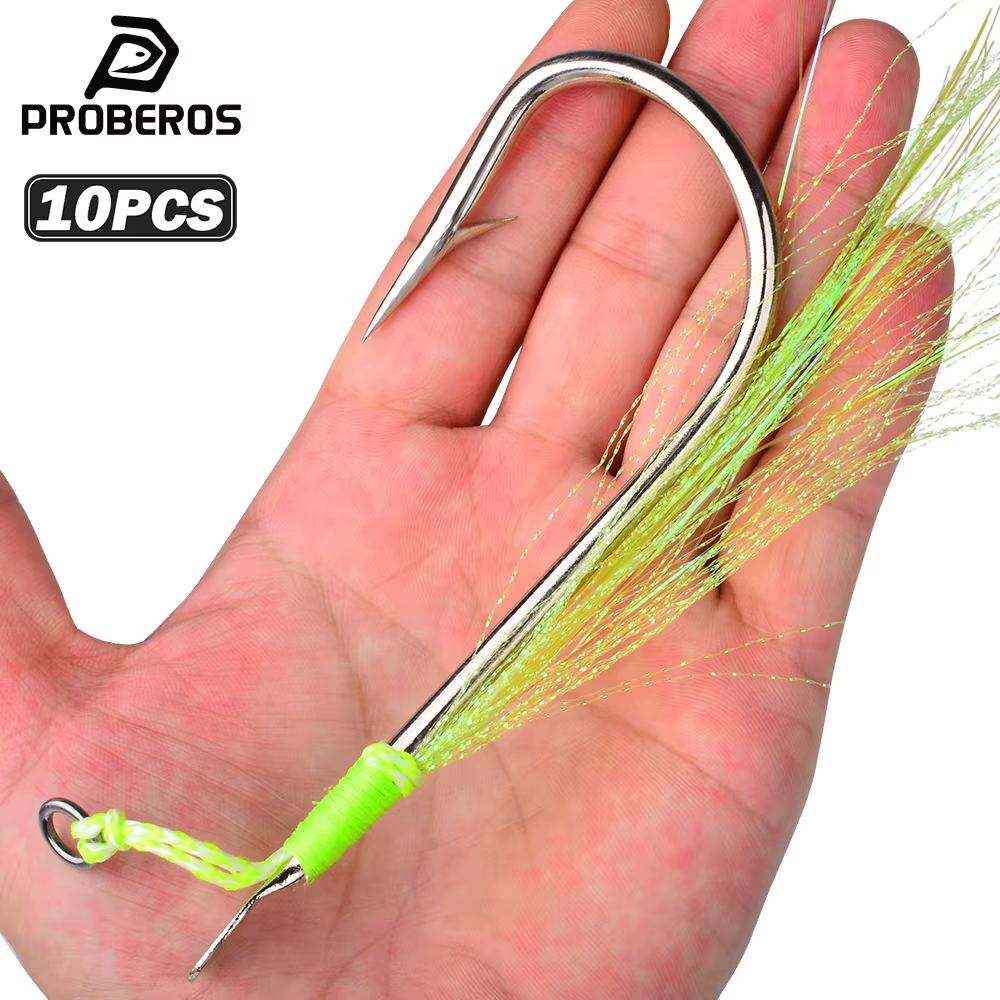 PROBEROS Anzuelos de asistencia afilados para jigging en mar - imagen 5