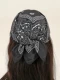 Bandana pañuelo Goture hip hop unisex negro con estampado cuadrado - imagen 4