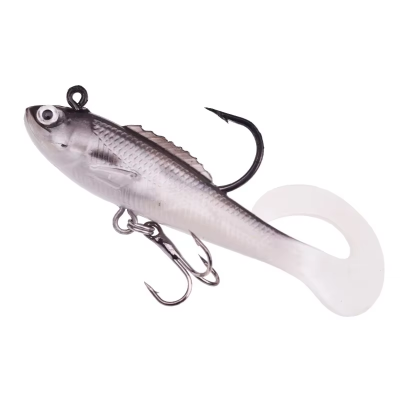 Señuelo vinilo Paddle Tail 6cm para lubina – 4g - imagen 2