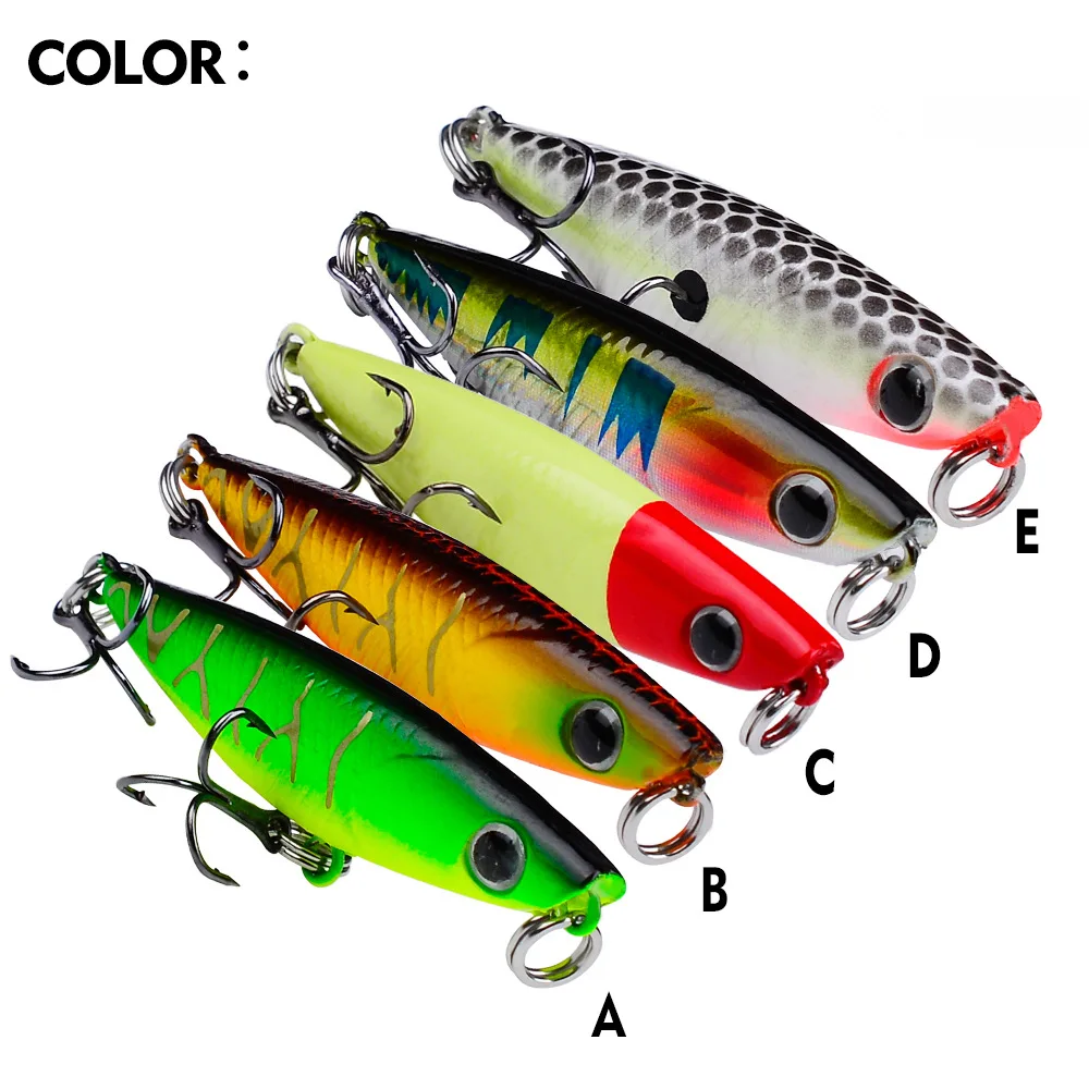 Proberos Popper de hundimiento lento para lubina – wobbler duro - imagen 4