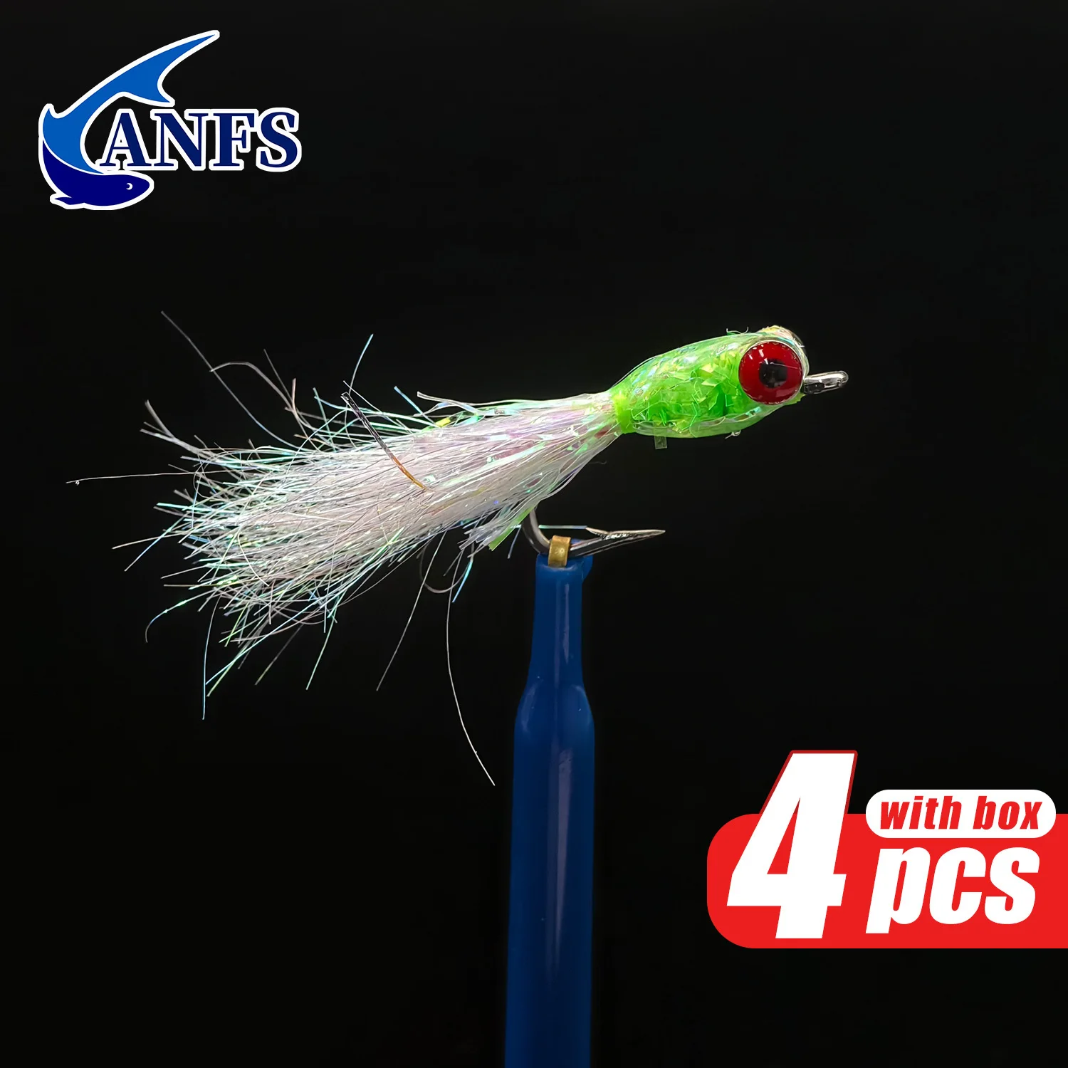 ANFS Moscas artificiales tipo Minnow para pesca en agua salada y dulce - imagen 4