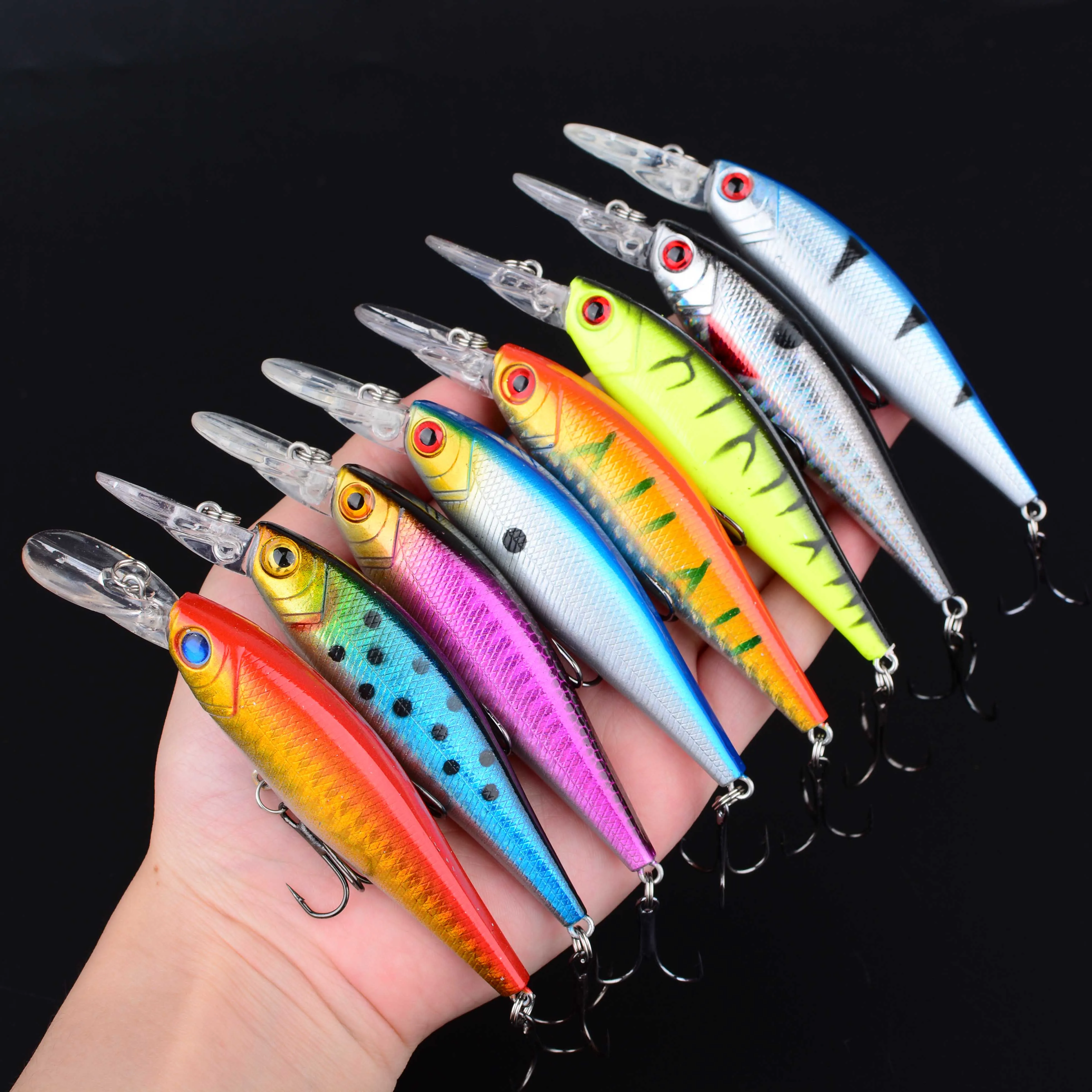 Wobbler Minnow cebo duro para carpa y lubina - imagen 3