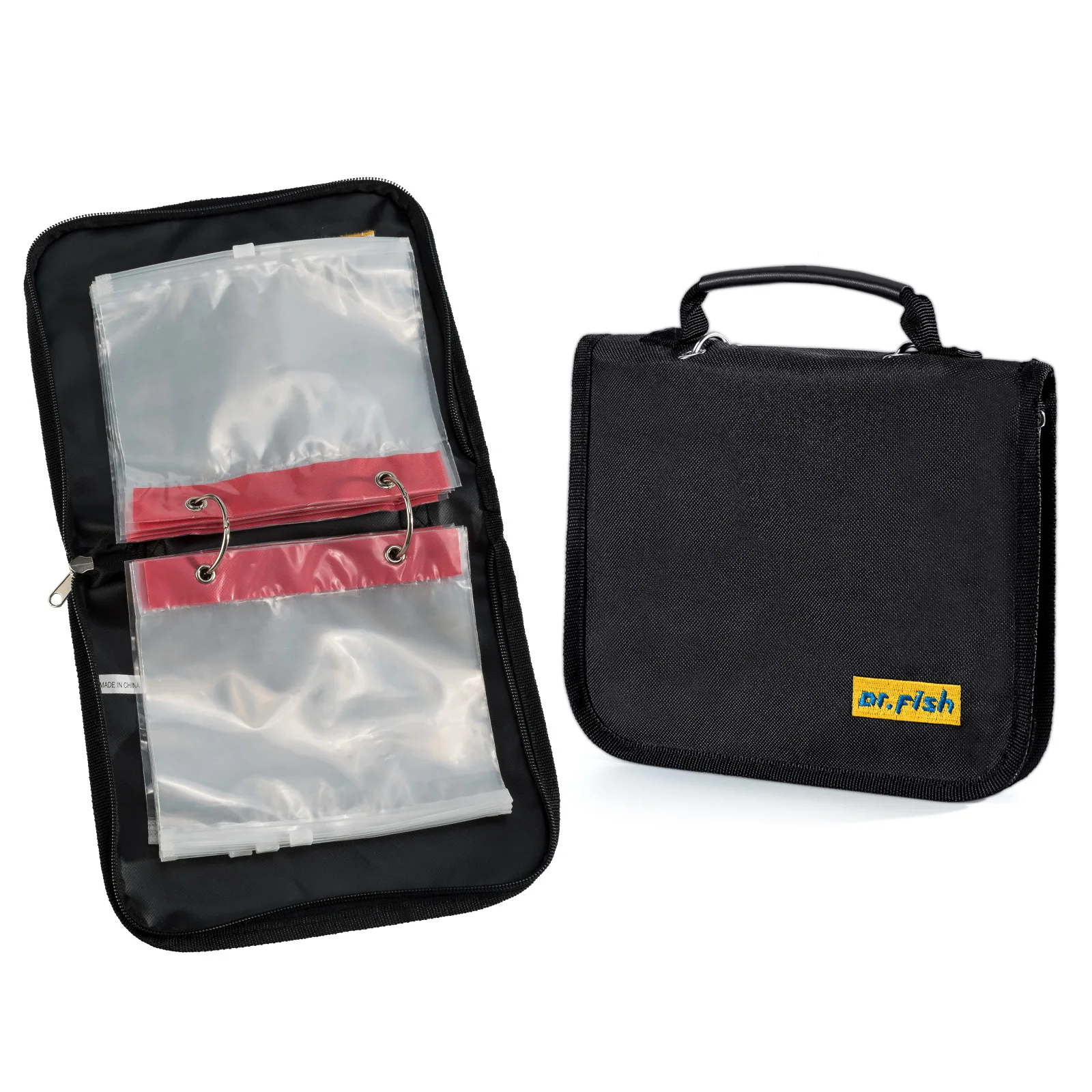 Bolsa pliable impermeable para aparejos de pesca y cebo suave