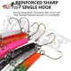 WALK FISH Minnow de hundimiento crankbait con anzuelo afilado - imagen 2