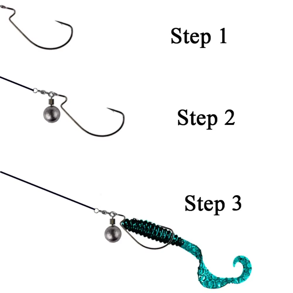 Plomos Redondos Drop Shot 360° – Kit de Pesas para Pesca