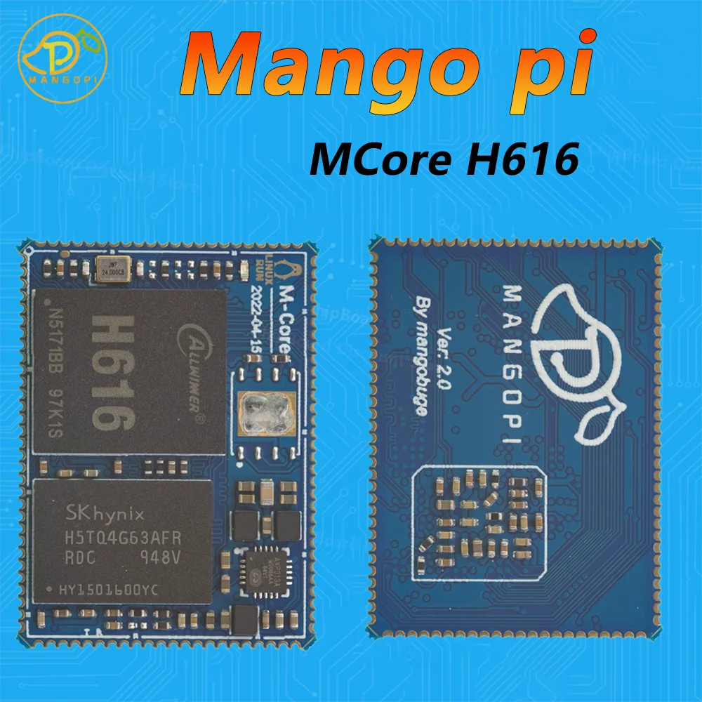 Placa MangoPi Quad-Core A53 para almacenamiento y control