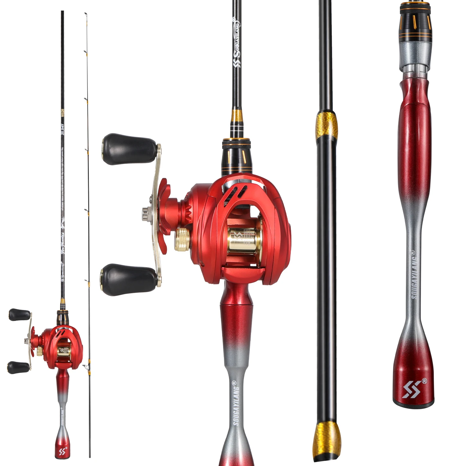 Pesca de lubina con el combo Sougayilang