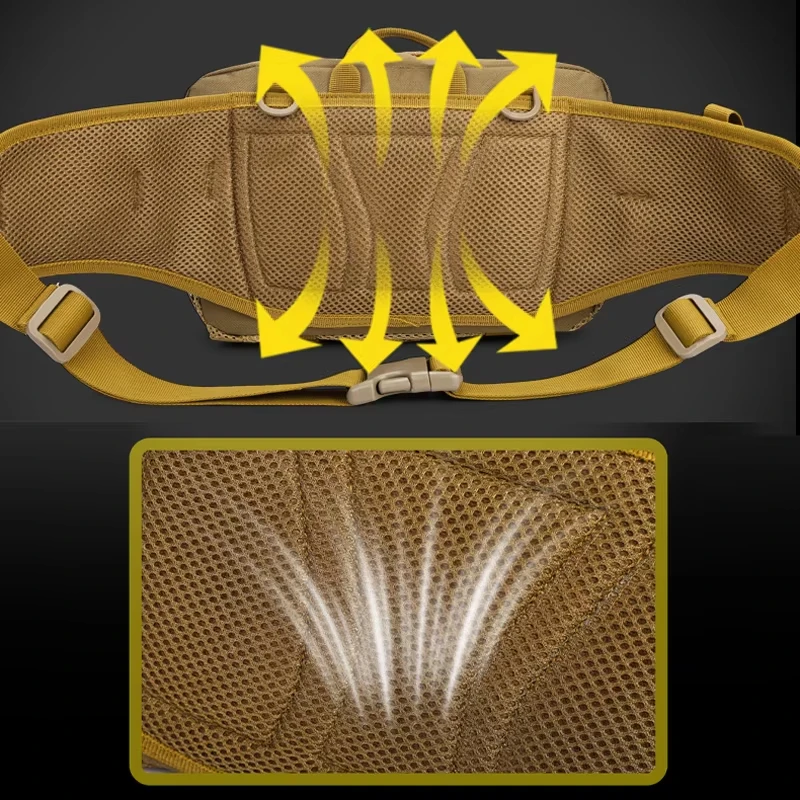 Bolsa de pesca táctica para señuelos, riñonera y bandolera - imagen 4