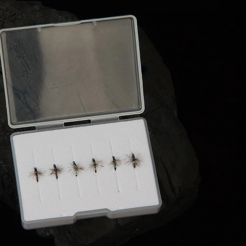 Anzuelos para atado de moscas micro hormiga y cebo minnow - imagen 5