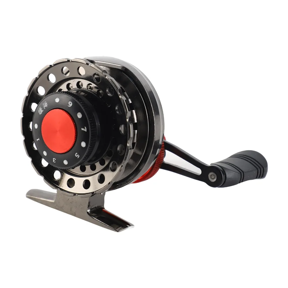 Carrete giratorio de pesca con mosca: metal resistente, alta potencia - imagen 5
