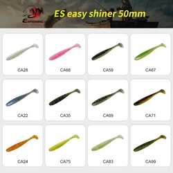 ESFISHING Ripple Shad Easy Shiner, señuelo blando para lucio