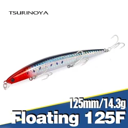 Cañas Tsurinoya 125SR Jerkbait para lubina en agua salada