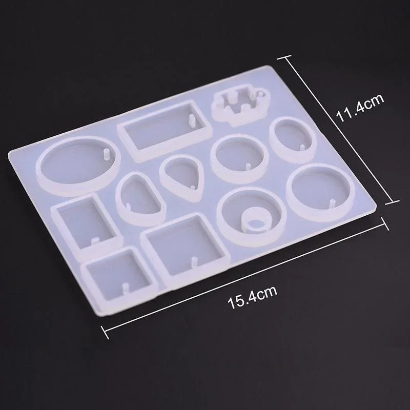 Moldes de silicona para cabujones y resina de fundición - imagen 5