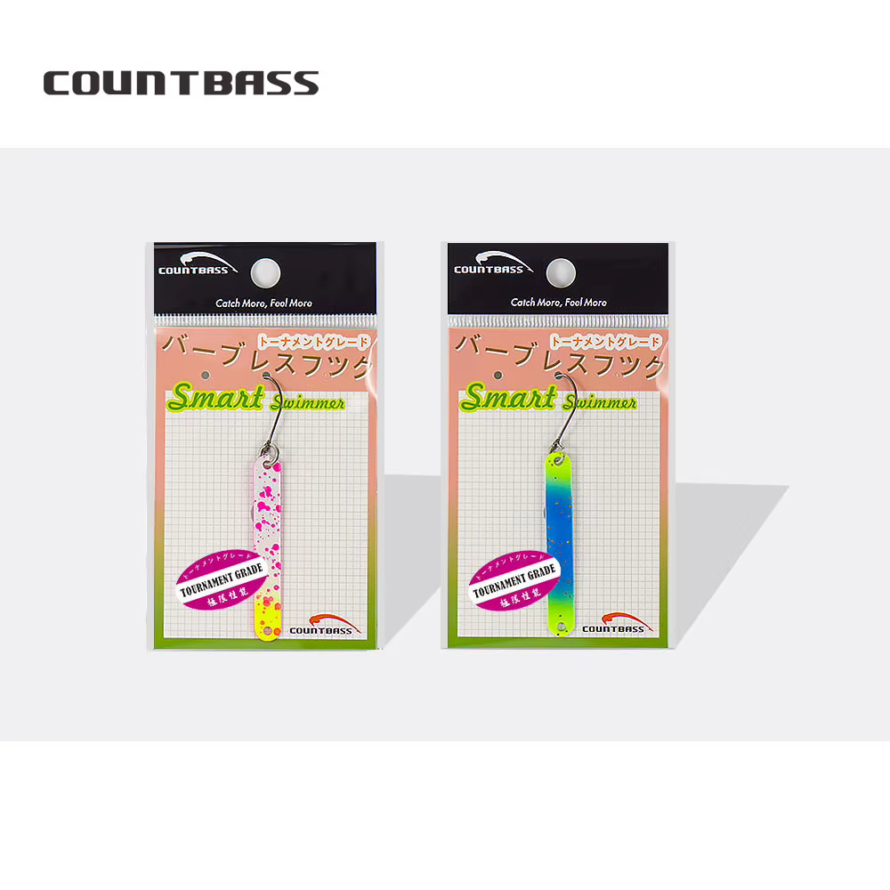Cuchara de pesca COUNTBASS – Latón con anzuelo simple sin púas - imagen 2