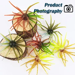 FREE FISHER Señuelos flotantes erizo tentáculo para lubina Wacky Rig