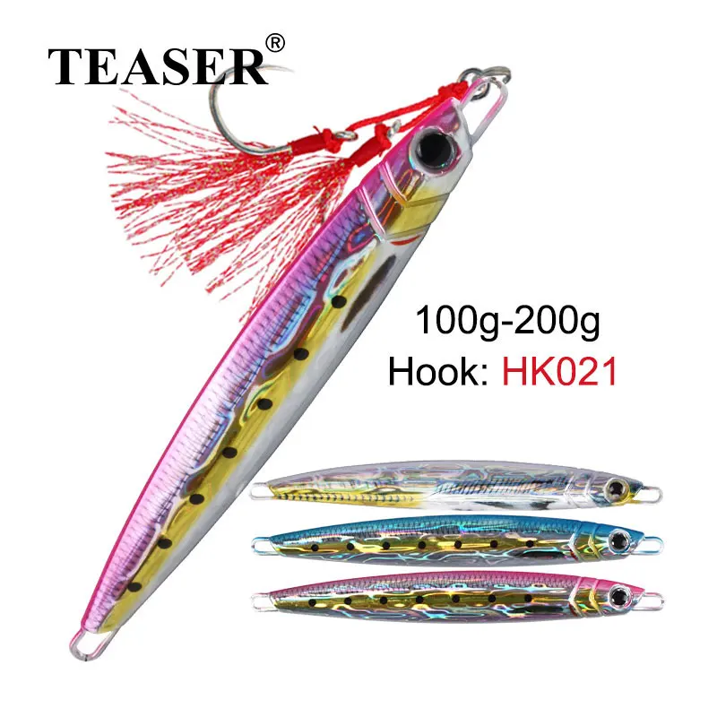 Teaser J94 Señuelo de Jigging Vertical para Agua Salada