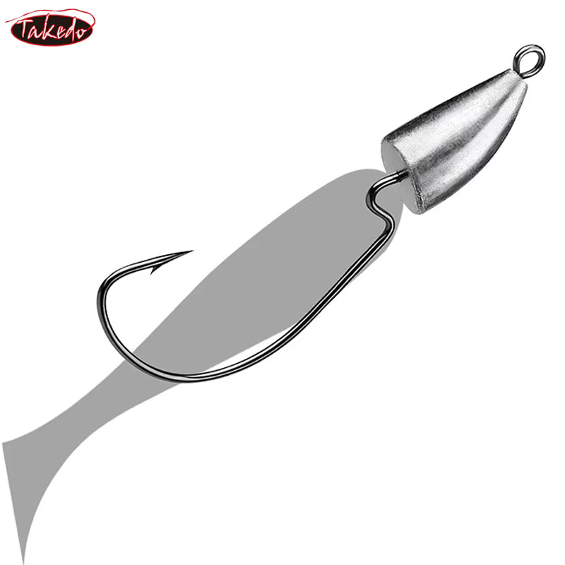 Anzuelos TAKEDO Bullet Crank – Acero alto carbono para señuelos - imagen 5