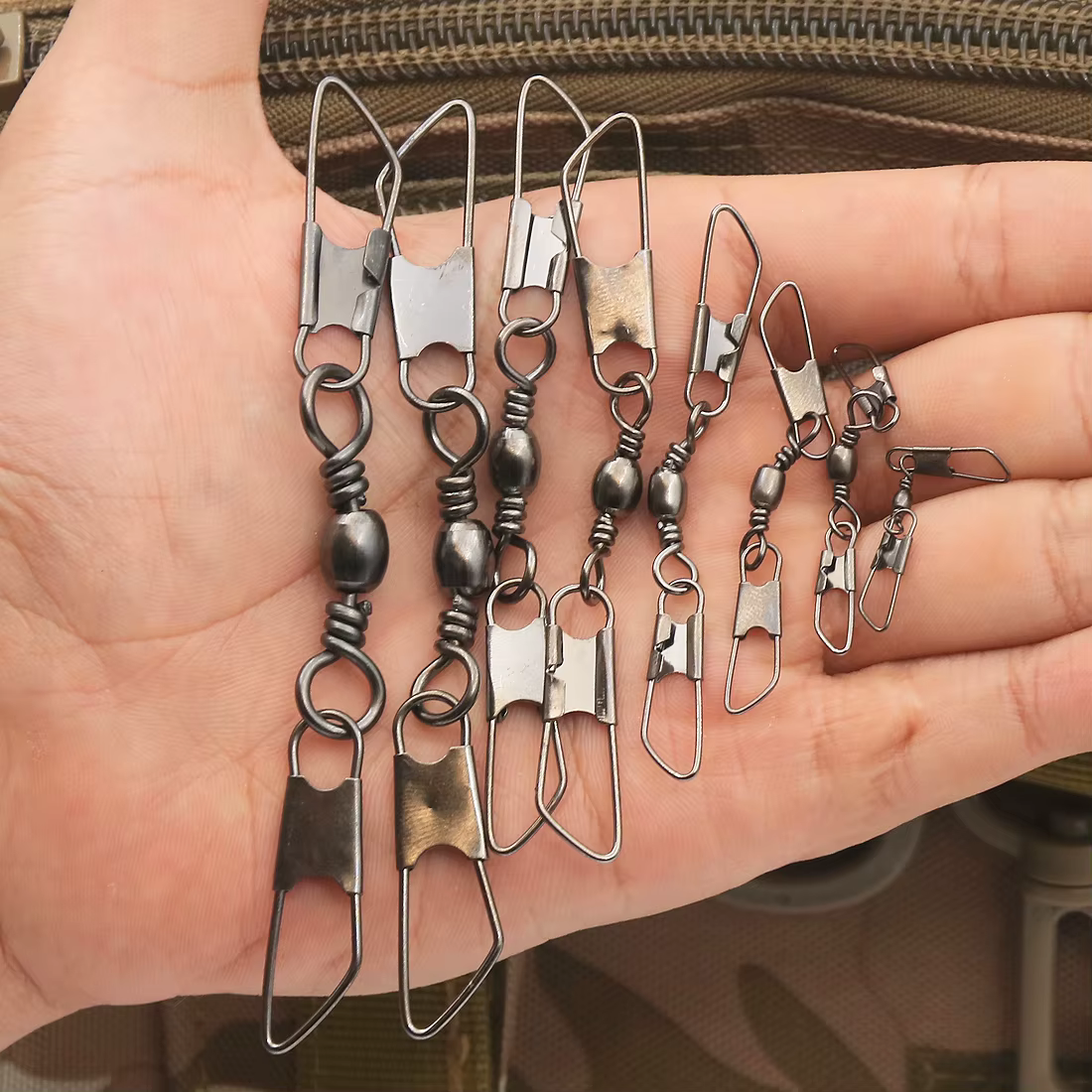Snap Americano FishTrip – Barril giratorio doble seguridad - imagen 3