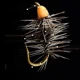 Anzuelos mosca seca flotantes con púas hechos a mano