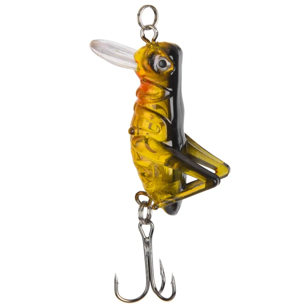 Detalle de señuelo y anzuelo para pesca