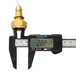 Adaptador de recarga de propano para estufa de gas manual GLP conector manguera duradero
