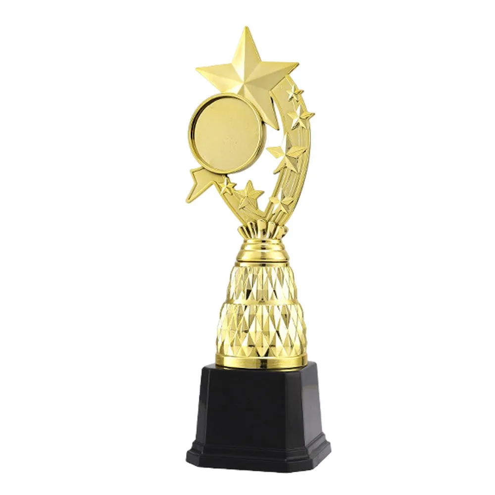 Trofeo de pesca dorado gran tamaño para competición - imagen 3