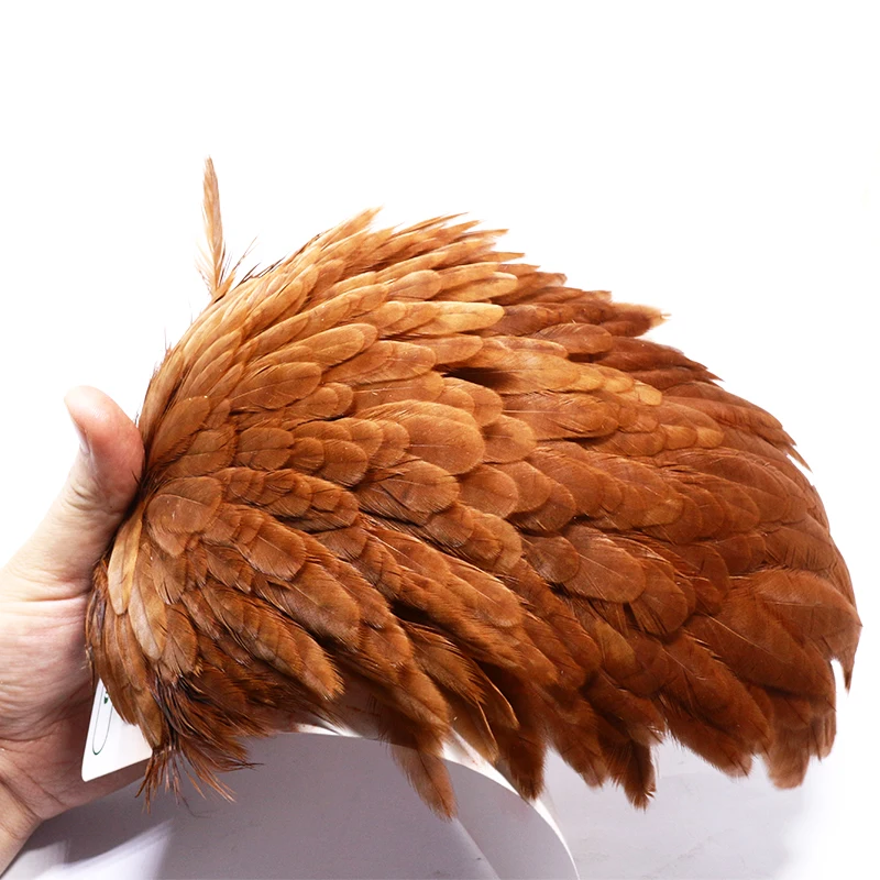 Plumas Hackle de gallina americana en varios colores para moscas - imagen 3