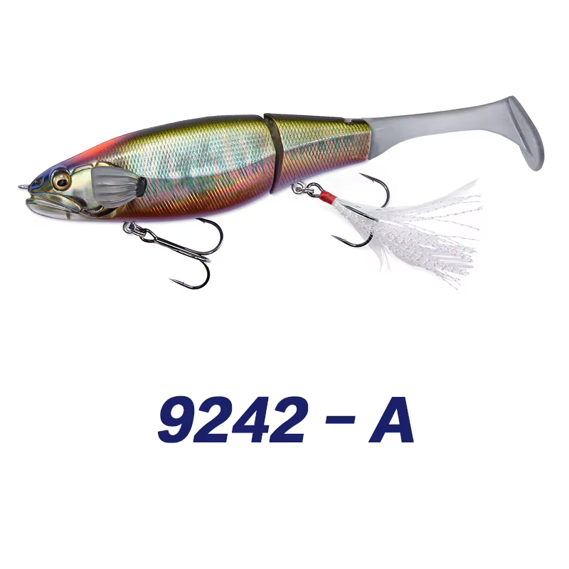 Señuelo Minnow Flotante Articulado con Cola Suave – 160mm - imagen 2