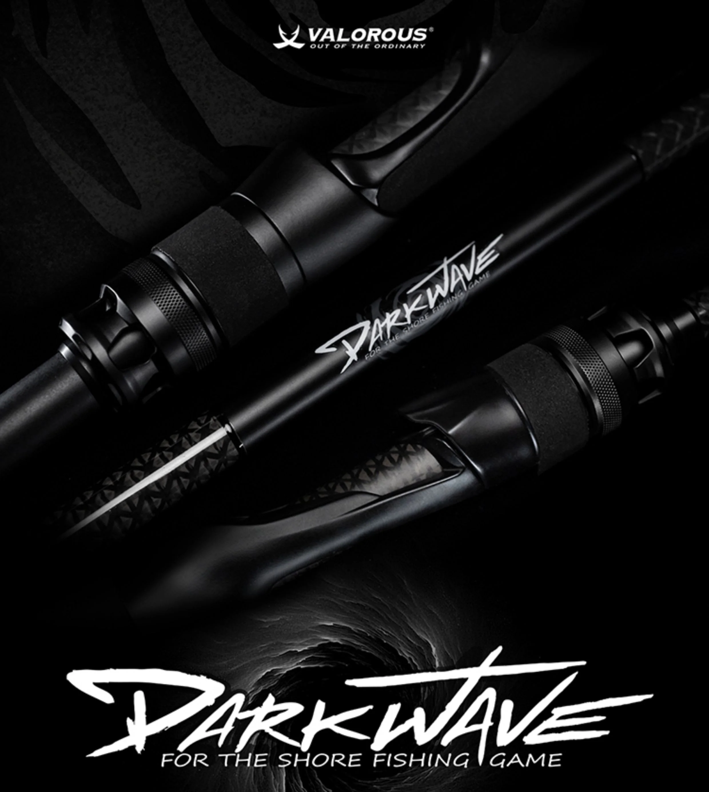 Caña Darkwave con anillos Fuji Sic y blank de carbono TORAY