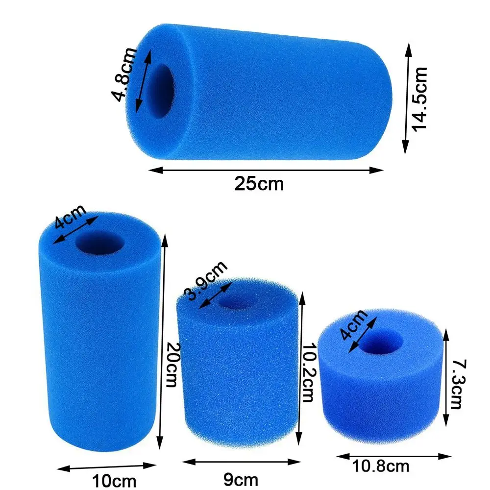 Esponja de filtro reutilizable para piscina