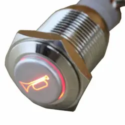 Interruptor momentáneo con LED para encendido de coche