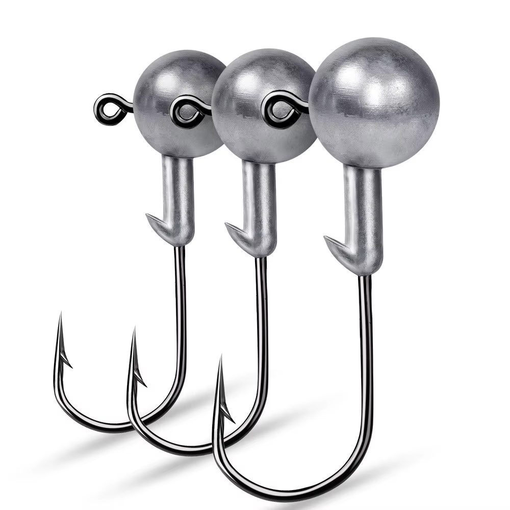Anzuelos Jig Head con púas y bola redonda 1-20g para vinilo - imagen 3
