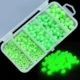 Bolas luminosas flotantes brillantes para pesca con señuelos de oliva - imagen 2