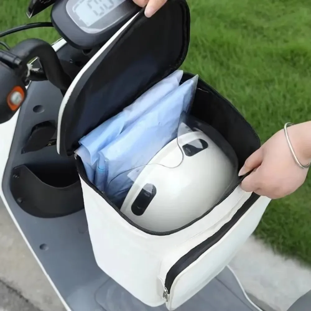 Bolsa delantera patinete eléctrico Oxford impermeable bolsillo grande - imagen 5