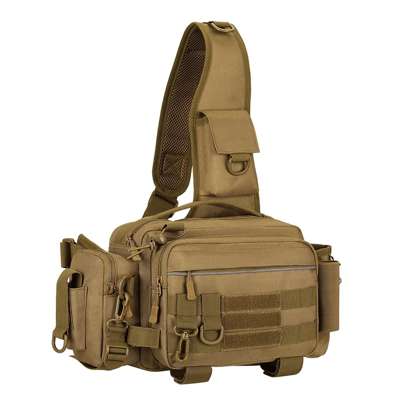 Bolsa de pesca multifuncional para hombre: mochila de un hombro - imagen 5