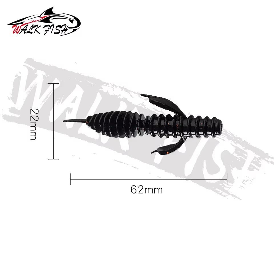 WALK FISH Larva – Swimbait flotante 6,2 cm agua dulce - imagen 4