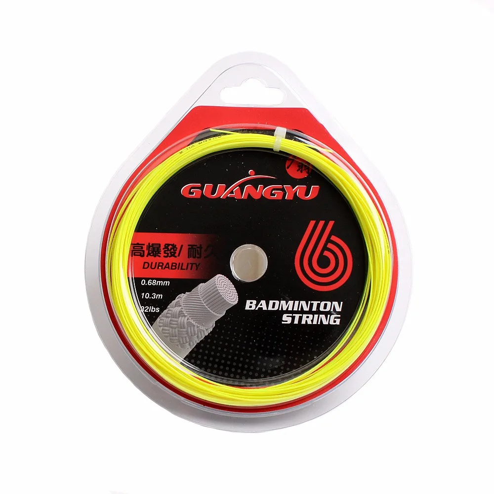 Cuerda de bádminton nanofibra carbono profesional – Encordado seguro - imagen 3