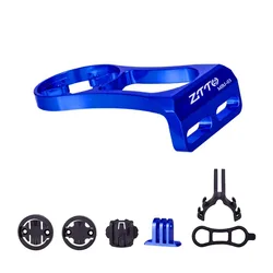 Soporte de manillar GPS bicicleta ZTTO aluminio compatible Garmin