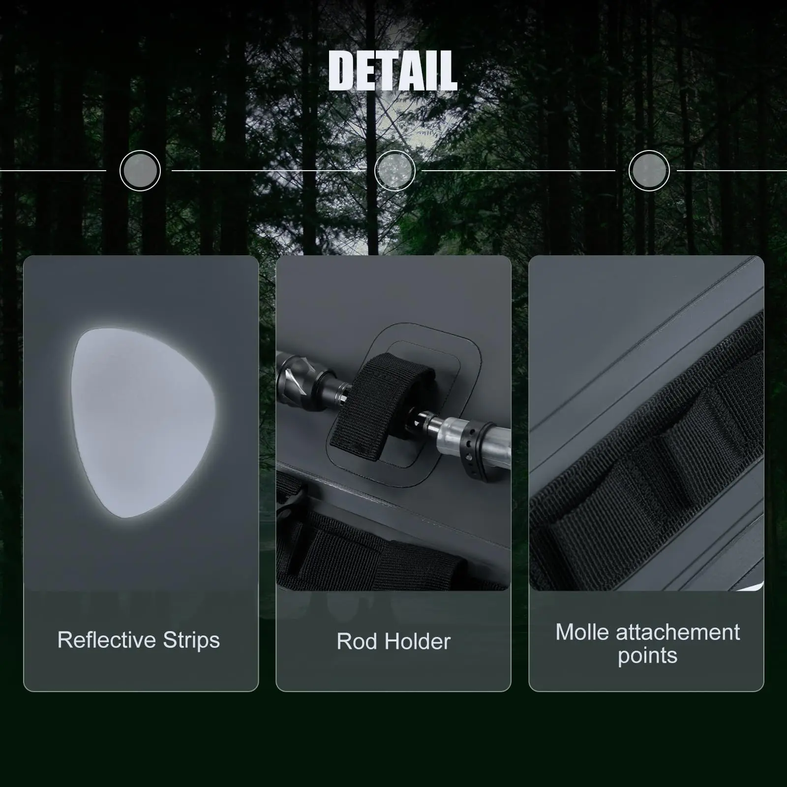 Goture Bolsa Seca Impermeable con Portacañas para Moto - imagen 5