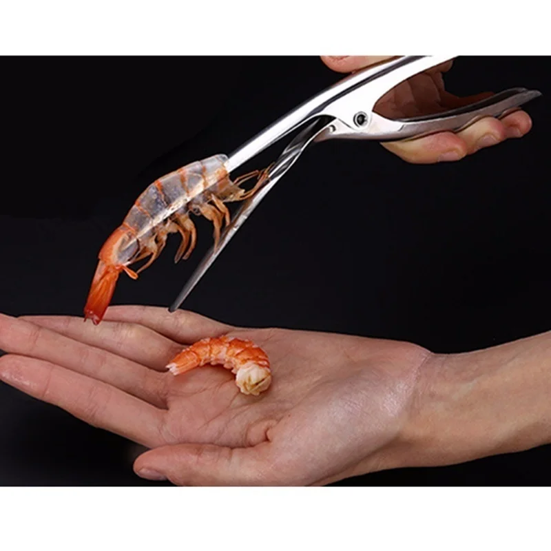 Pelador de gambas completamente ensamblado