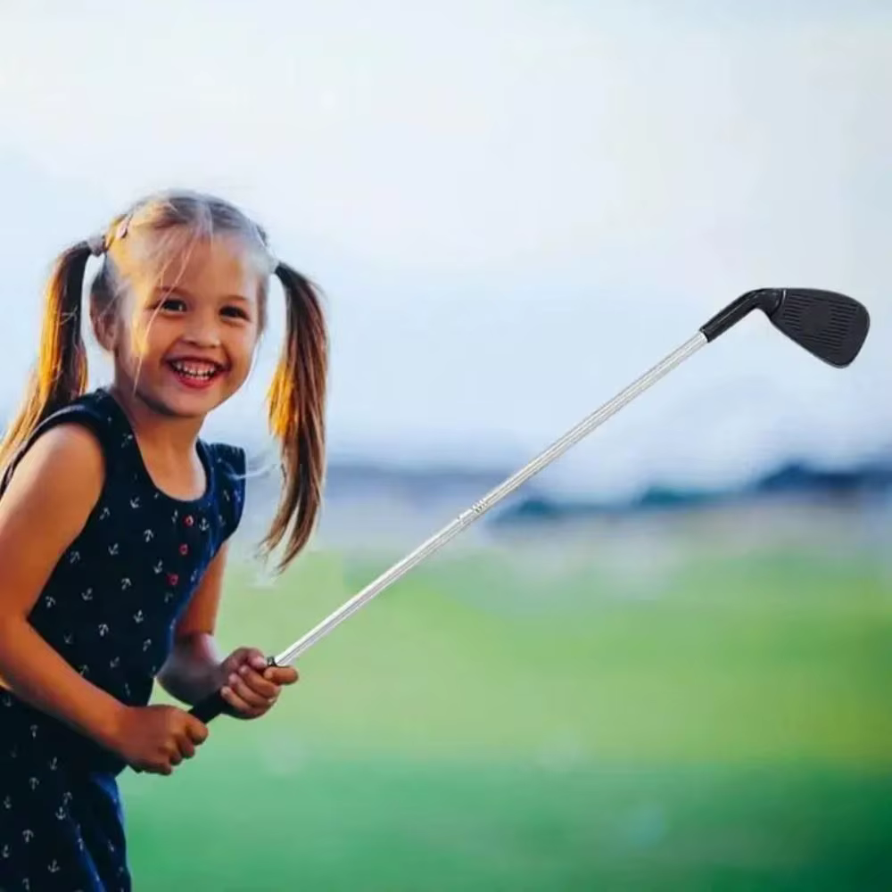 Putter Largo de Golf Desmontable – Plástico y Metal Plateado y Negro - imagen 3