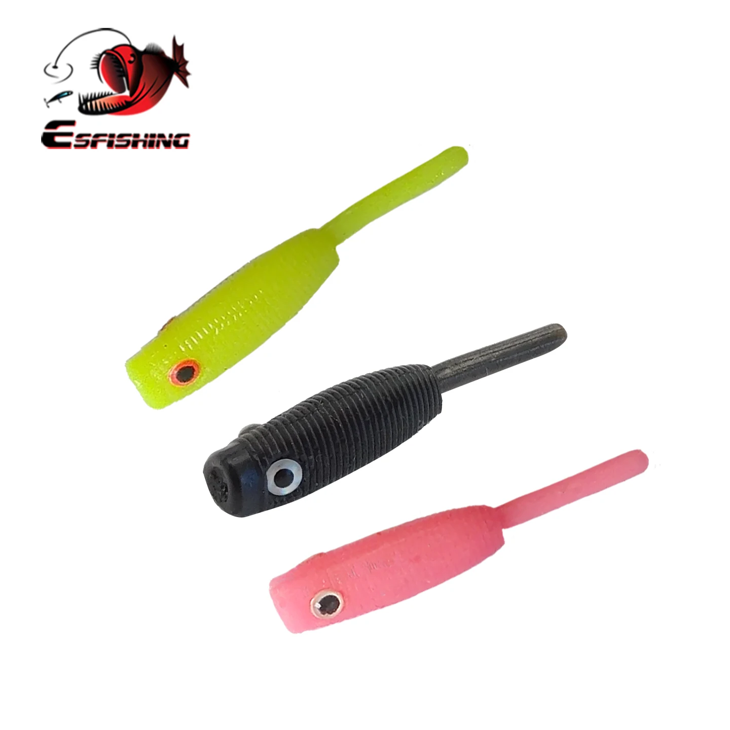 ESFISHING Mon Shad 30mm – Señuelos de invierno para hielo - imagen 4