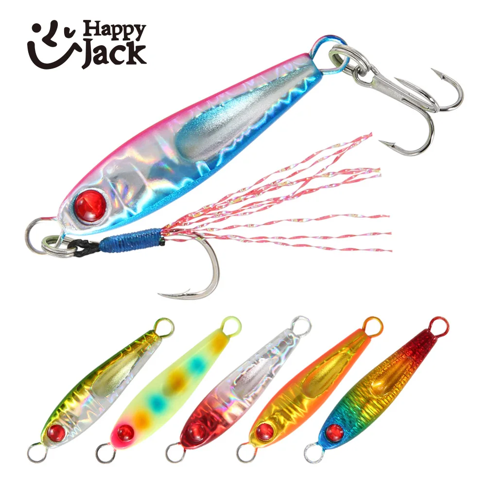 Señuelos de pesca de mar: cucharas y jigging lento 3-10 g fundidos - imagen 2